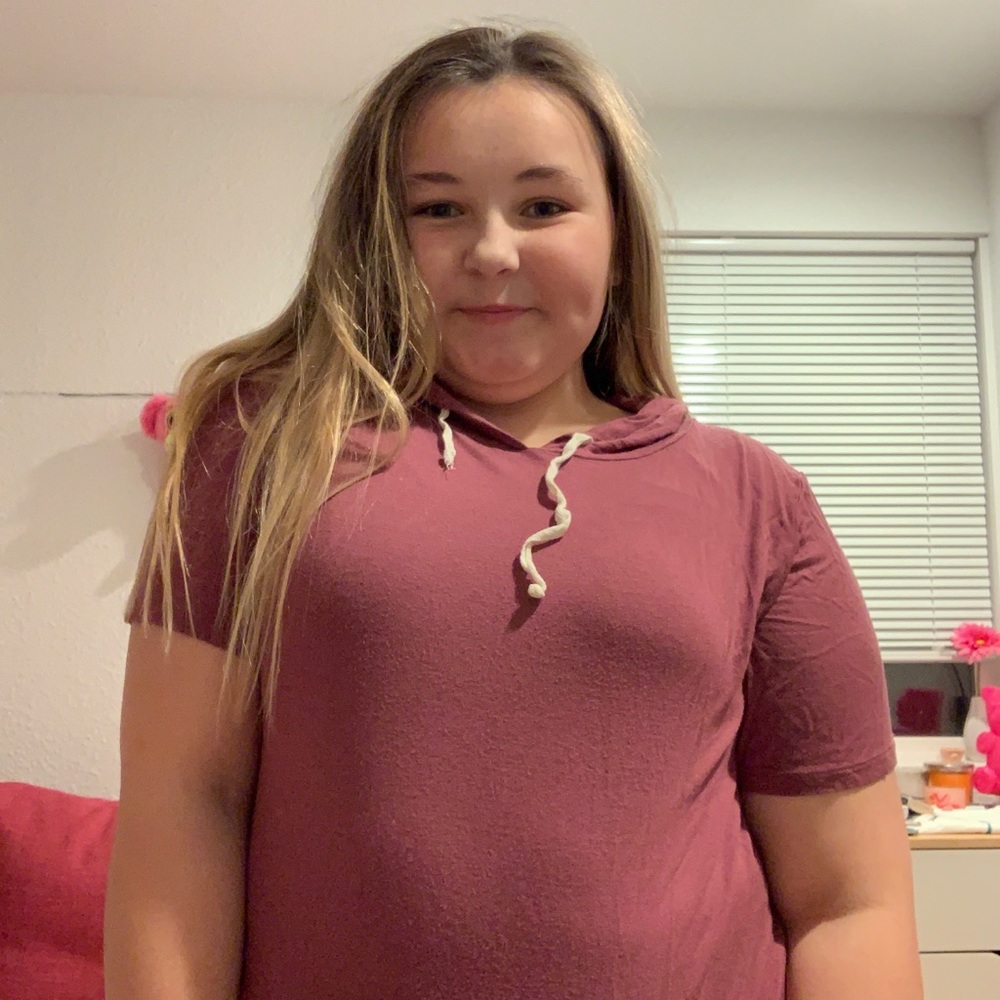 Ruby shirt with a hood